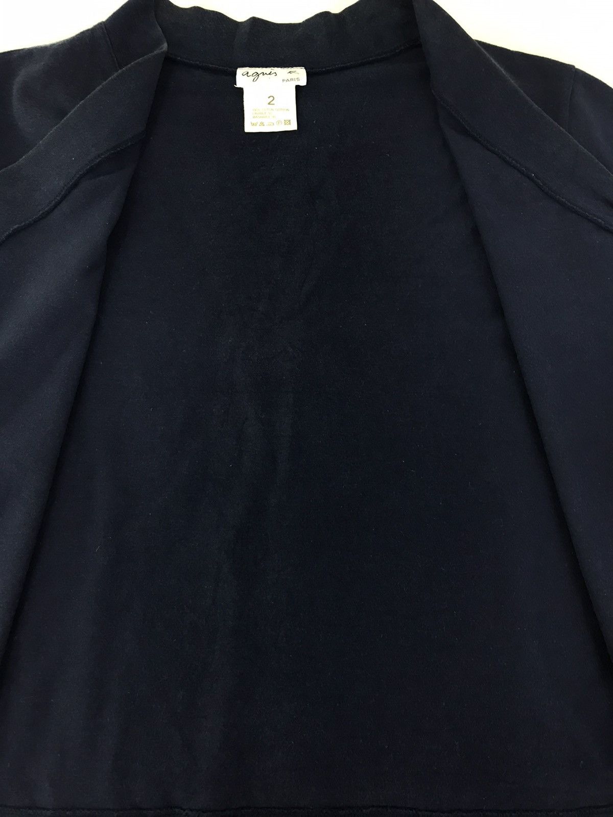 Vintage × agnes b. Vintage Agnes B Paris Cardigan Knitwear Sweatshirt Plain Size US M / EU 48-50 / 2 - 4 Thumbnail