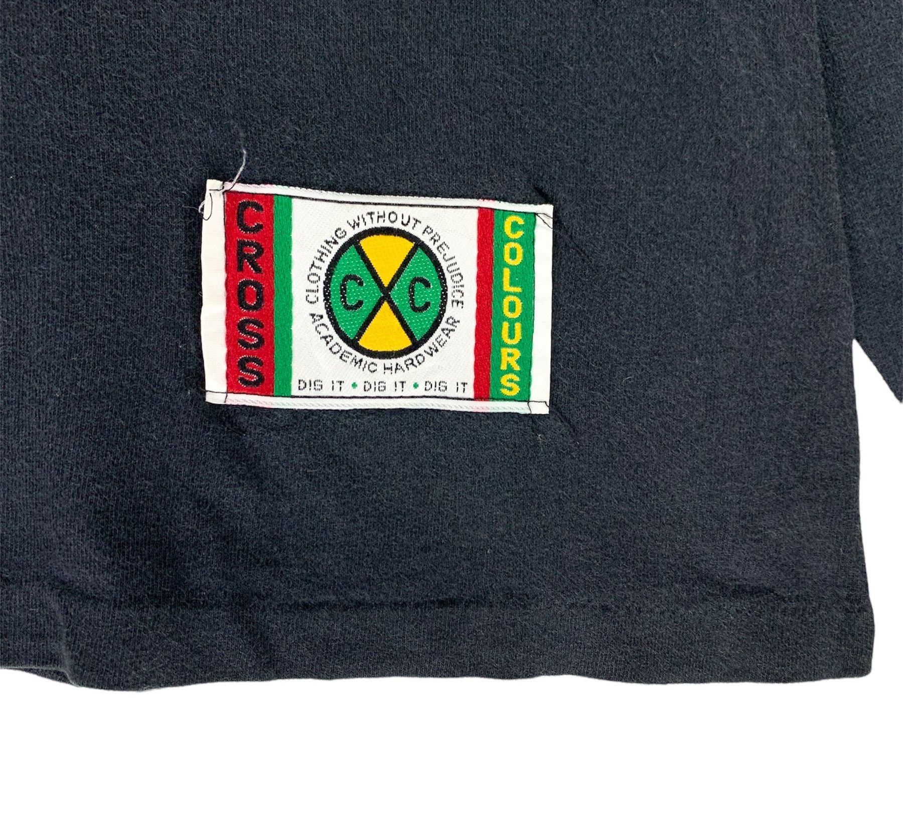 Cross Colours × Rap Tees × Vintage Cross Clours spellout big logo vintage 90s hoodies Size US XL / EU 56 / 4 - 5 Thumbnail