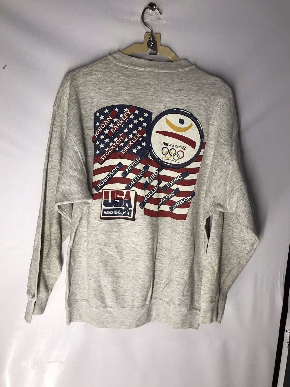 Salem Sportswear × USA Olympics × Vintage Vintage Olympic Barcelona 1992 usa team crewneck sweatshirt Size US L / EU 52-54 / 3 - 8 Thumbnail