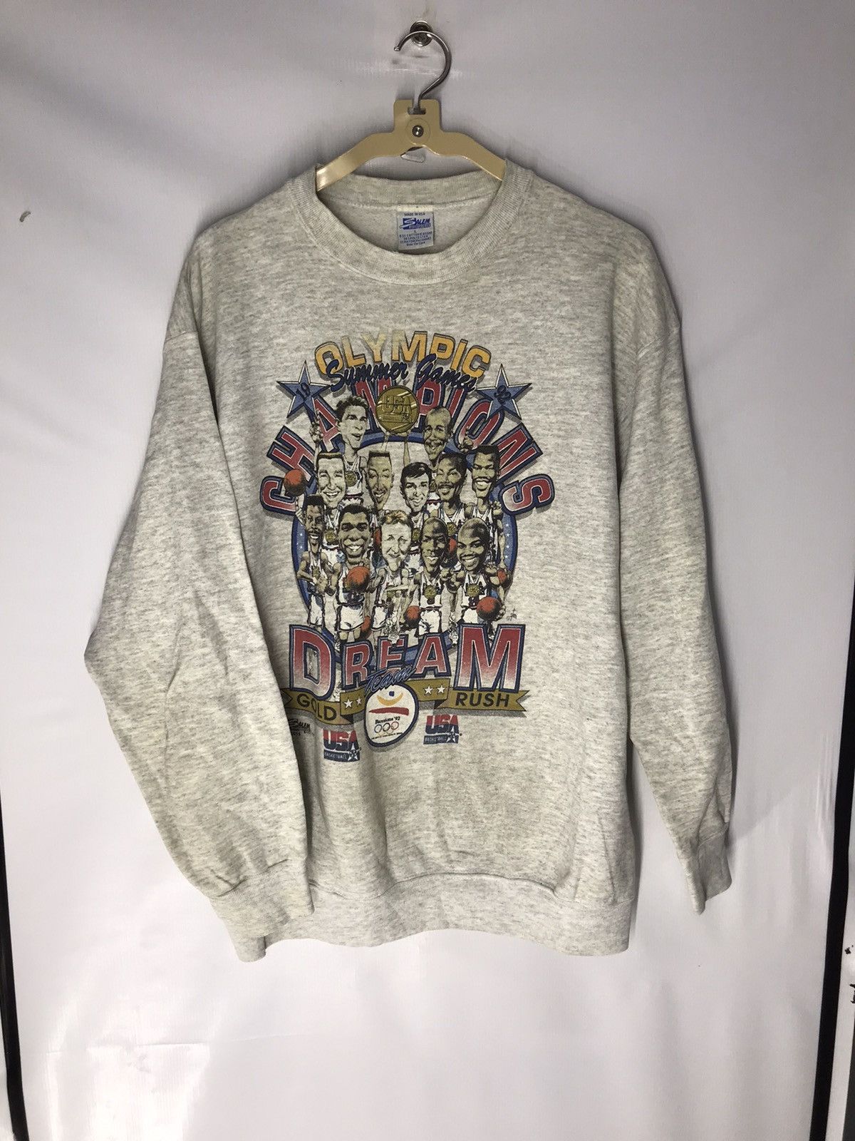Salem Sportswear × USA Olympics × Vintage Vintage Olympic Barcelona 1992 usa team crewneck sweatshirt Size US L / EU 52-54 / 3 - 7 Thumbnail