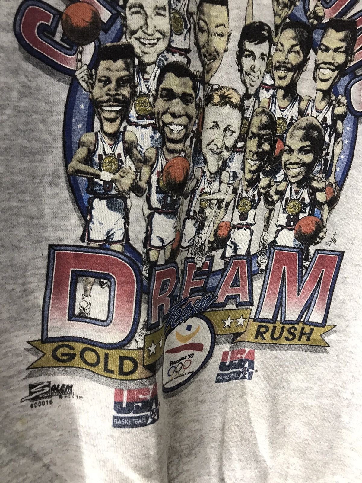 Salem Sportswear × USA Olympics × Vintage Vintage Olympic Barcelona 1992 usa team crewneck sweatshirt Size US L / EU 52-54 / 3 - 4 Thumbnail
