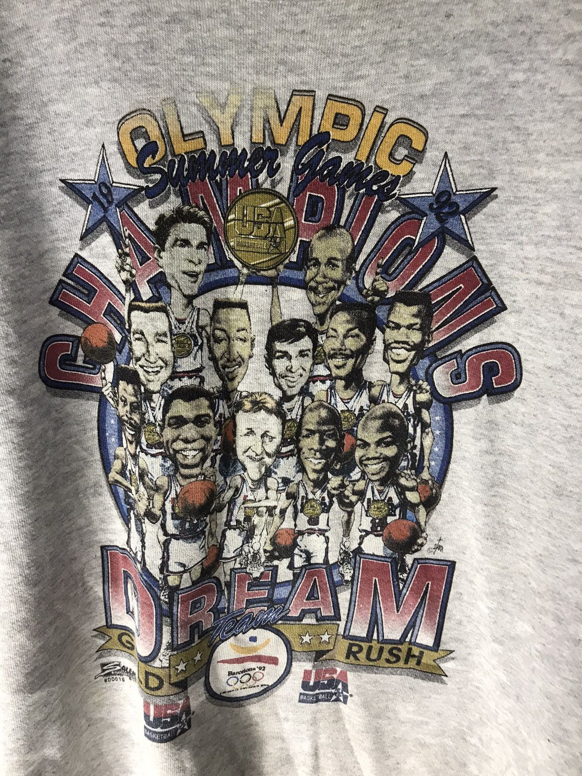 Salem Sportswear × USA Olympics × Vintage Vintage Olympic Barcelona 1992 usa team crewneck sweatshirt Size US L / EU 52-54 / 3 - 3 Thumbnail