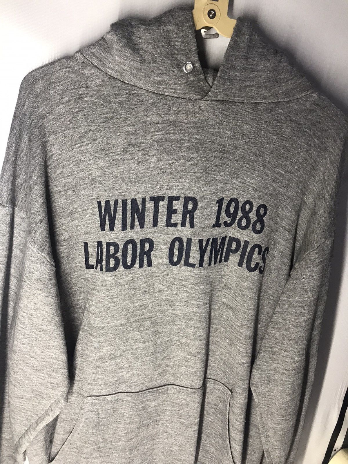 Russell Athletic × Vintage Vintage winter 1988 libor Olympics hoodie pullover Size US L / EU 52-54 / 3 - 3 Thumbnail