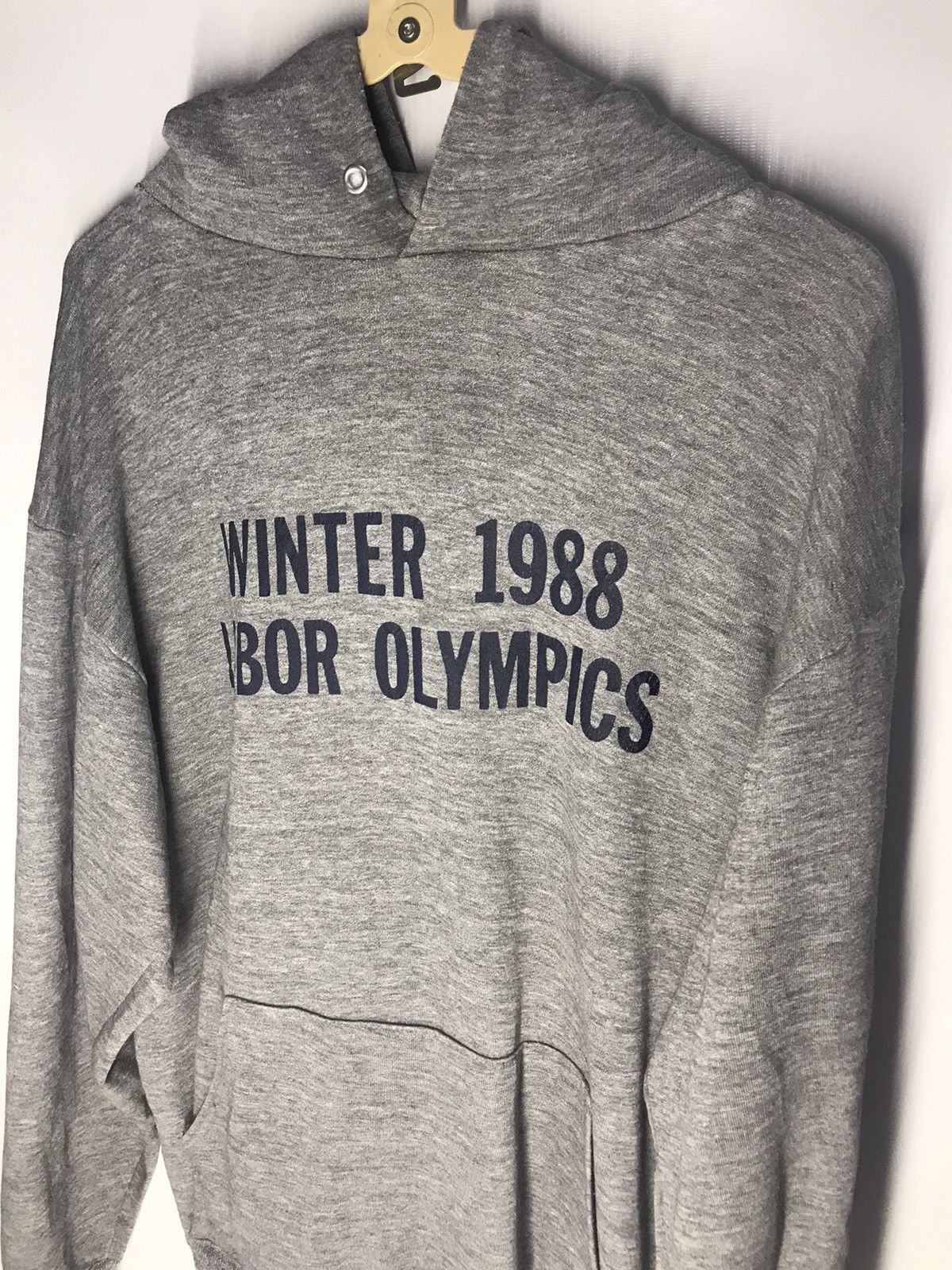 Russell Athletic × Vintage Vintage winter 1988 libor Olympics hoodie pullover Size US L / EU 52-54 / 3 - 4 Thumbnail