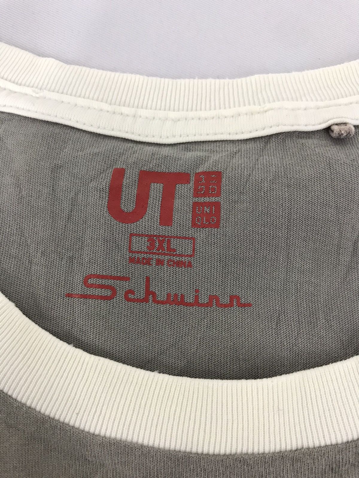 Japanese Brand Schwin Bicycle Brand Spell Out Tee T-shirt Side Tape Size US XXL / EU 58 / 5 - 5 Thumbnail