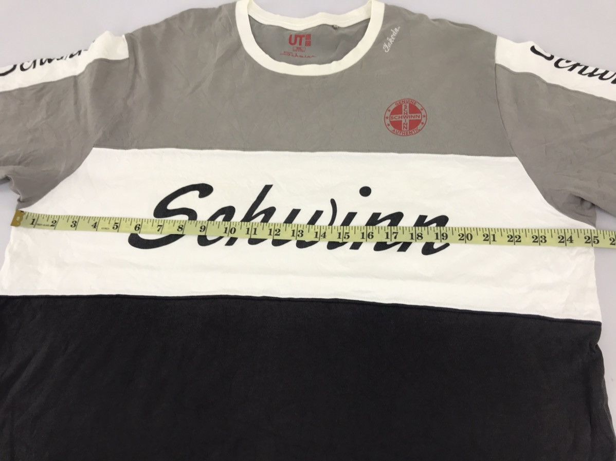 Japanese Brand Schwin Bicycle Brand Spell Out Tee T-shirt Side Tape Size US XXL / EU 58 / 5 - 8 Thumbnail