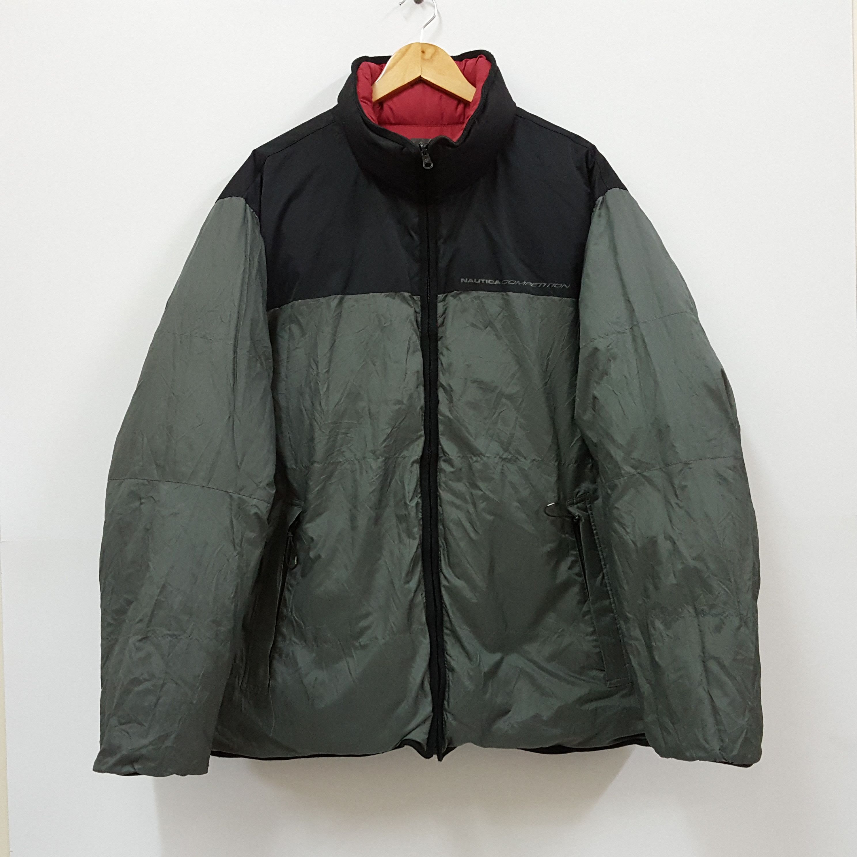 Nautica × Vintage Vintage NAUTICA COMPETITION reversible style jacket Size US XL / EU 56 / 4 - 3 Thumbnail