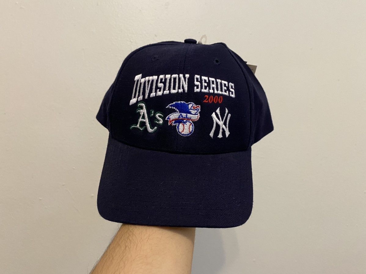New York Yankees Vintage 2000 Yankees Oakland A’s Division Series SnapBack Size ONE SIZE - 1 Thumbnail