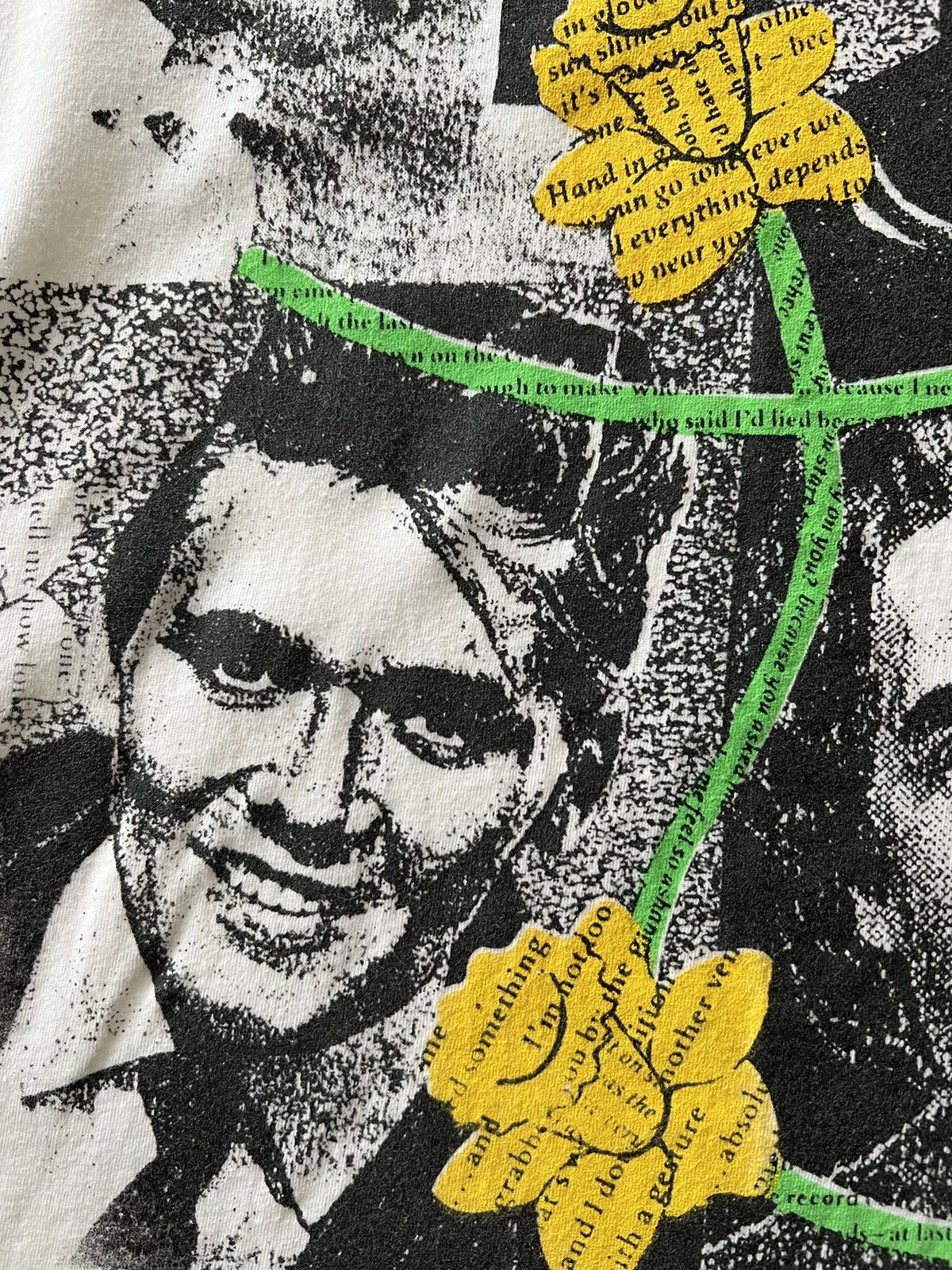 Band Tees Vintage 2000s The Smiths White Tee (Stone Roses) Size US M / EU 48-50 / 2 - 6 Thumbnail