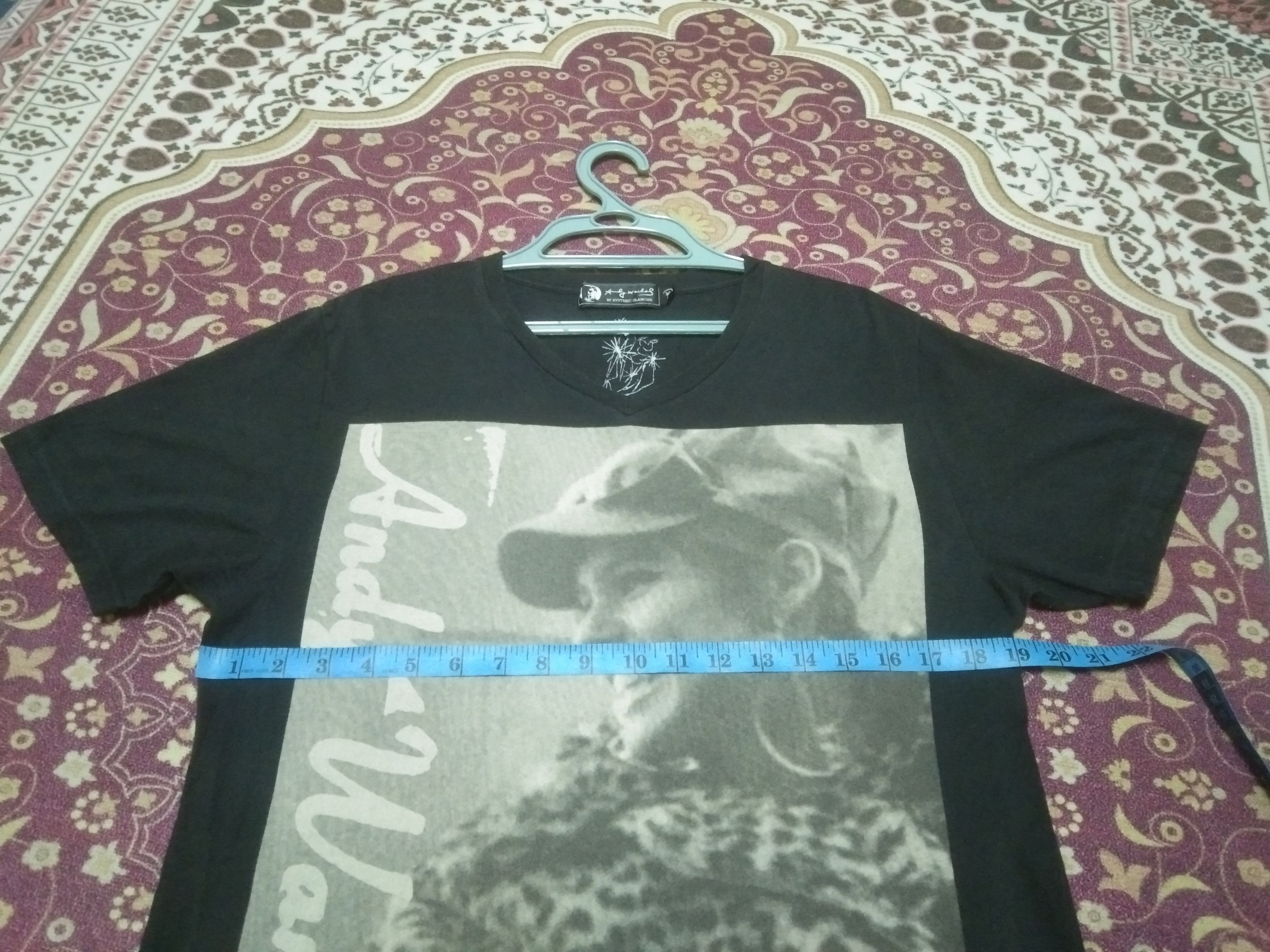 Hysteric Glamour × Japanese Brand HYSTERIC GLAMOUR X ANDY WARHOL T-SHIRT Size US M / EU 48-50 / 2 - 7 Thumbnail