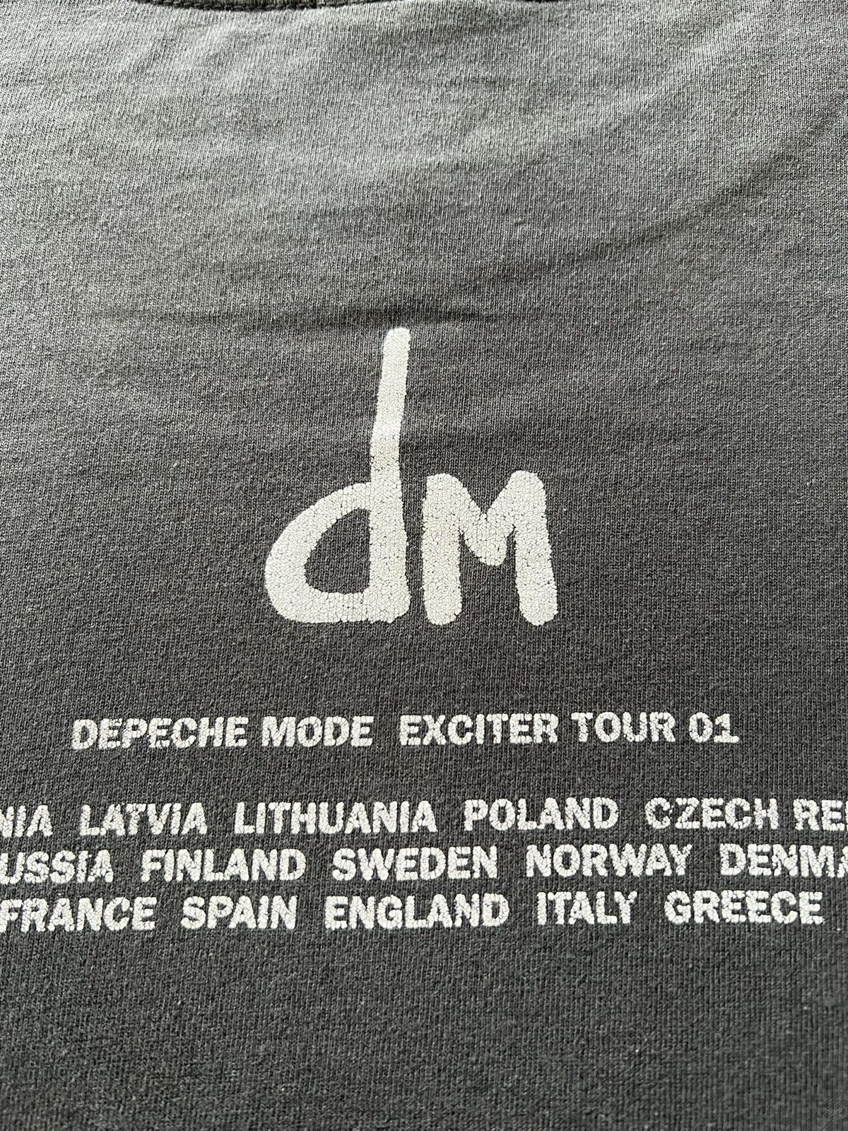 Band Tees Vintage 2001 Depeche Mode Exciter Tour Tee (New Order) Size US XL / EU 56 / 4 - 12 Thumbnail