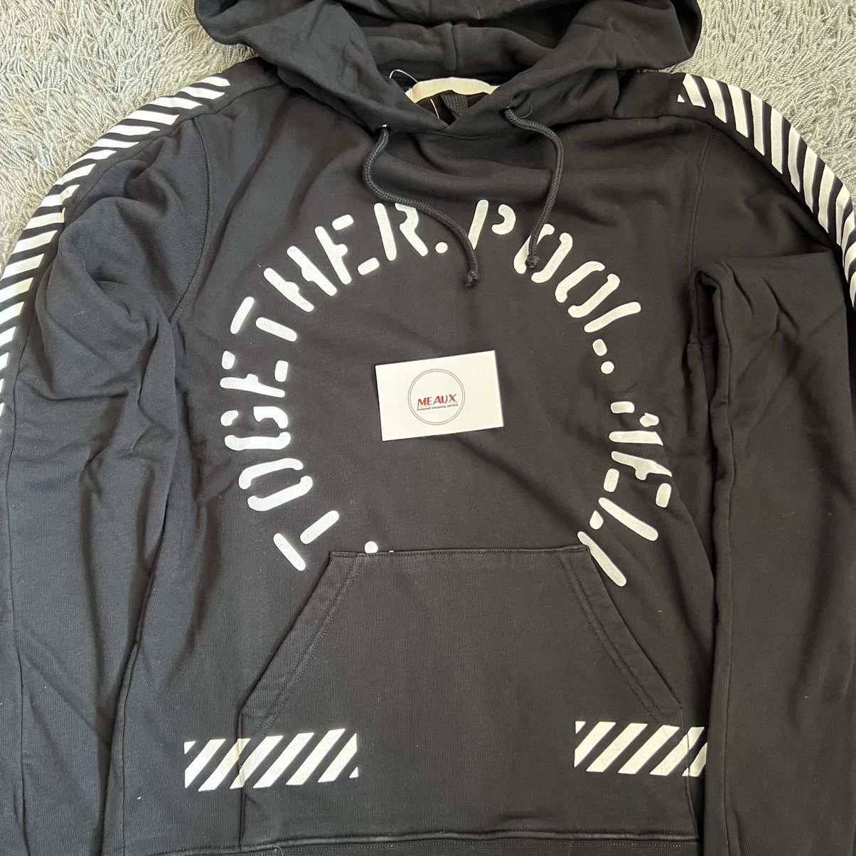 Off-White Off-White hoodie logo hooded sweatshirt BNWT pool Size US XS / EU 42 / 0 - 3 Thumbnail