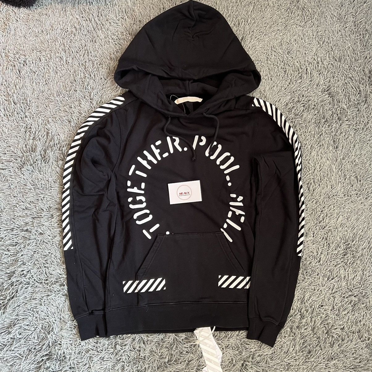 Off-White Off-White hoodie logo hooded sweatshirt BNWT pool Size US XS / EU 42 / 0 - 4 Thumbnail