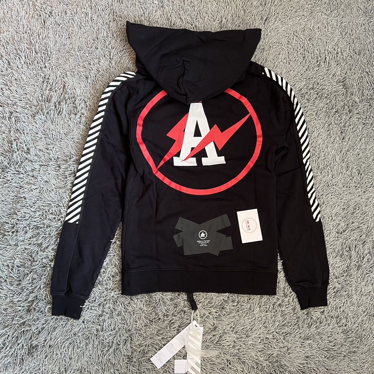 Off-White Off-White hoodie logo hooded sweatshirt BNWT pool Size US XS / EU 42 / 0 - 1 Thumbnail