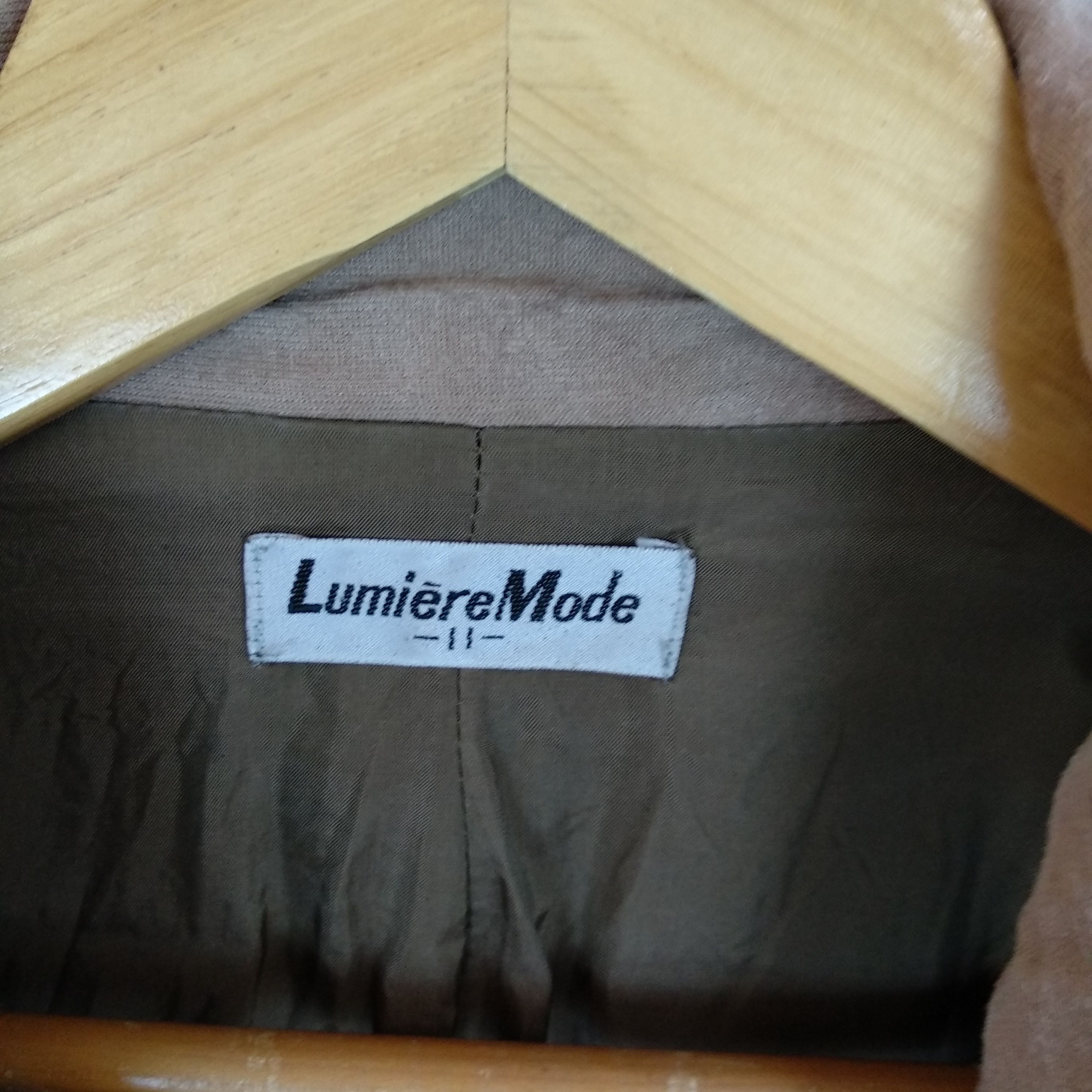 Japanese Brand LUMIERE MODE Check Smart Casual Blazer Coat Size XL / US 12-14 / IT 48-50 - 7 Thumbnail