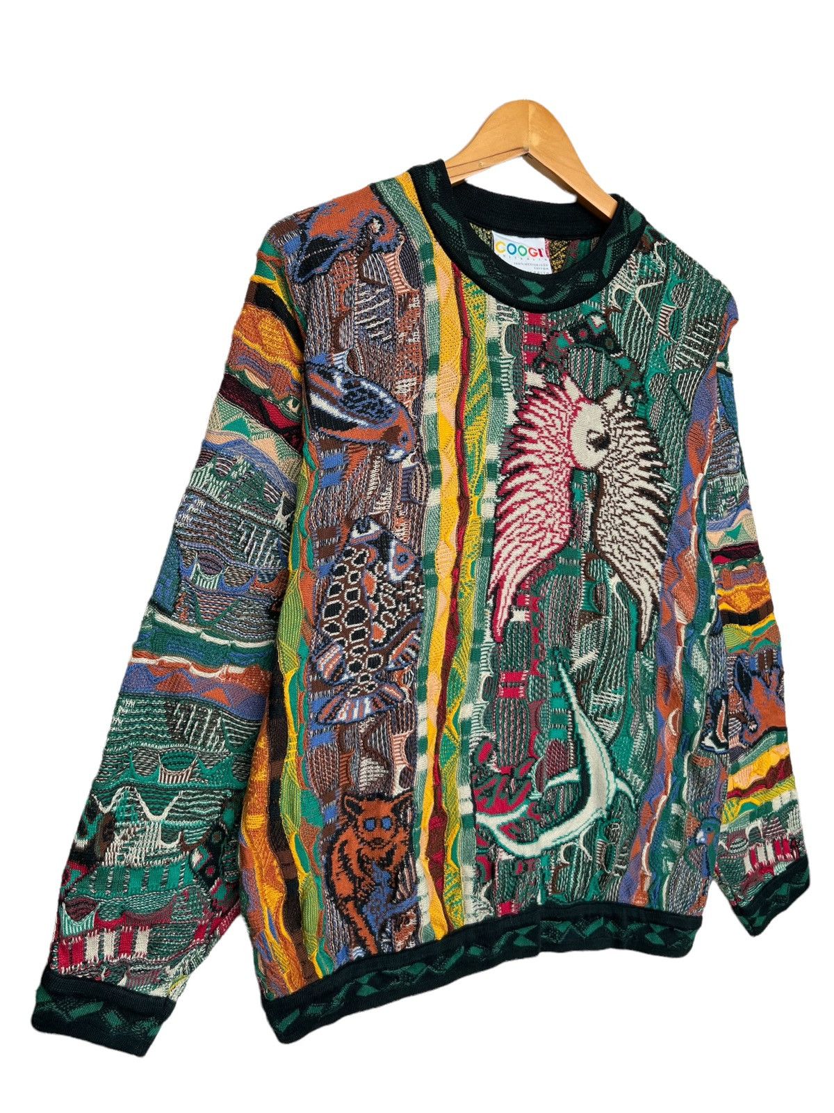 Coogi Vintage 90s Coogi Animal Knitwear Coogi Size M Size US M / EU 48-50 / 2 - 2 Thumbnail