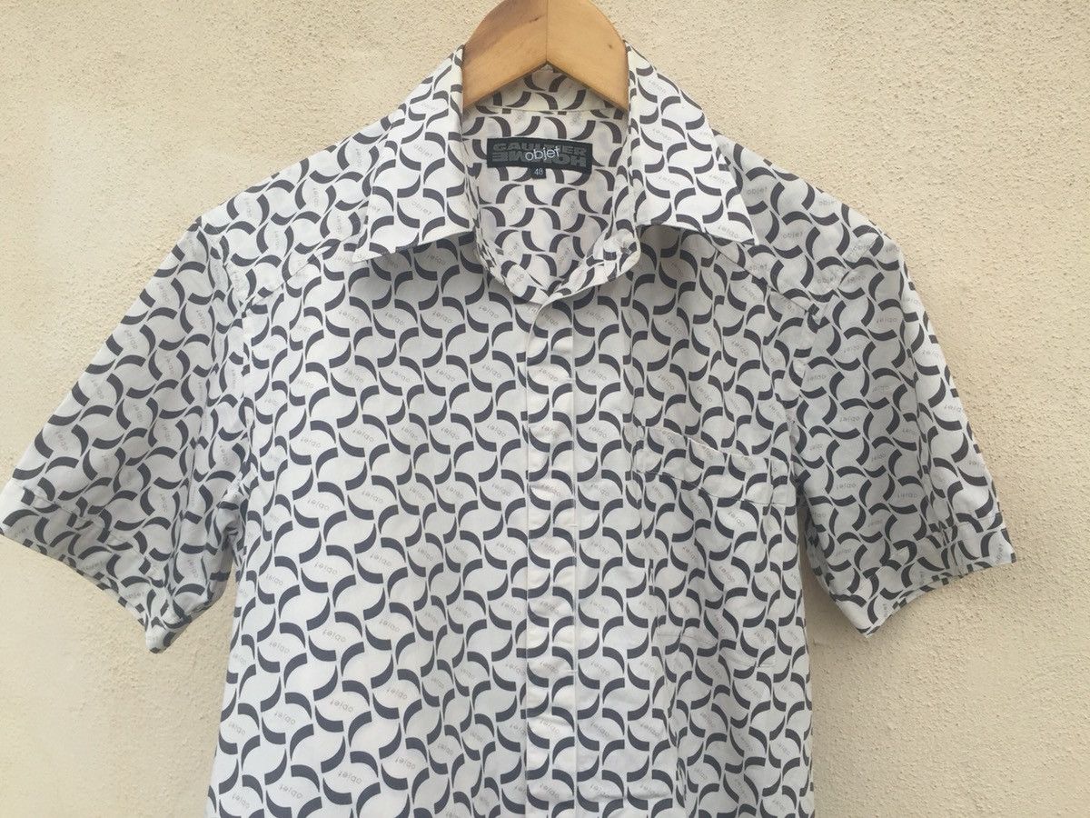 Gaultier Homme Objet JPG “Objet” All Over Print Shirt Size US M / EU 48-50 / 2 - 1 Thumbnail