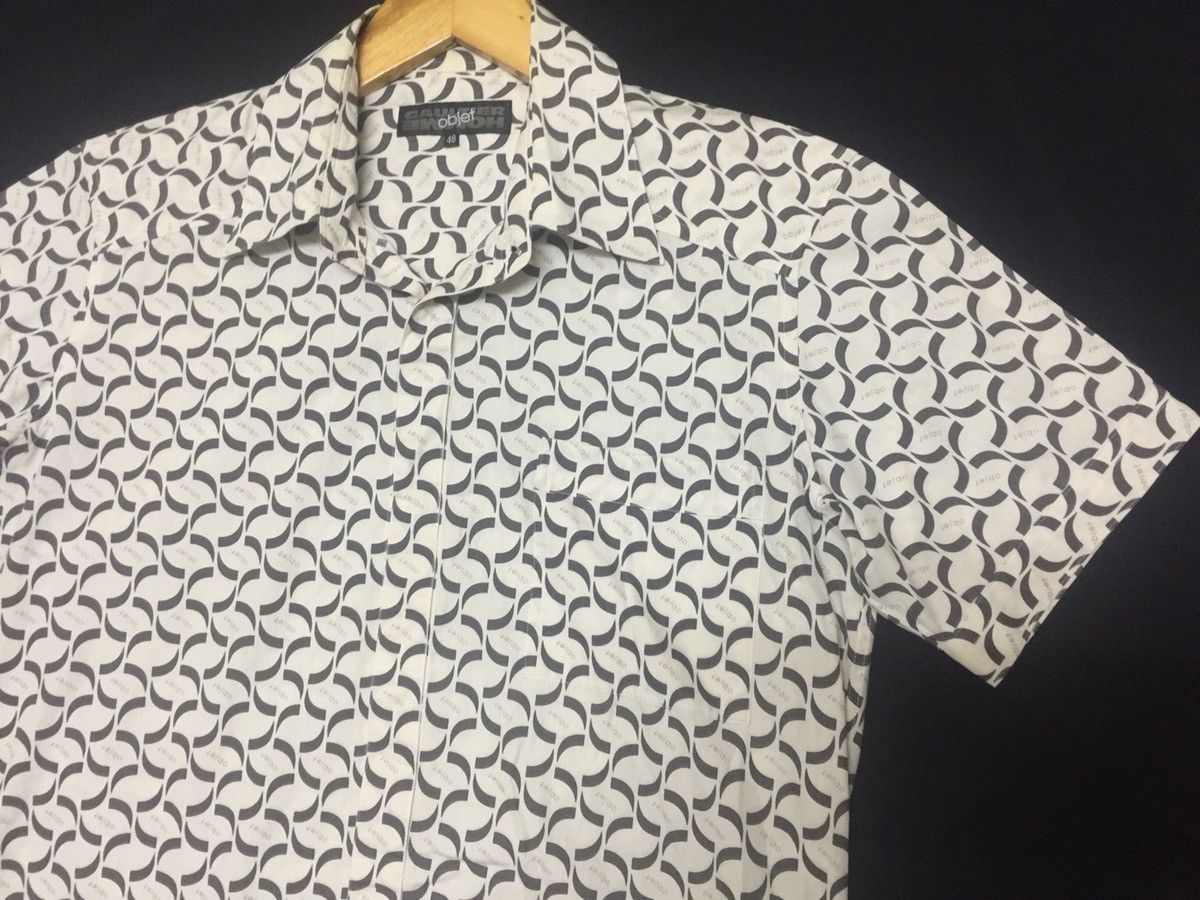 Gaultier Homme Objet JPG “Objet” All Over Print Shirt Size US M / EU 48-50 / 2 - 9 Thumbnail