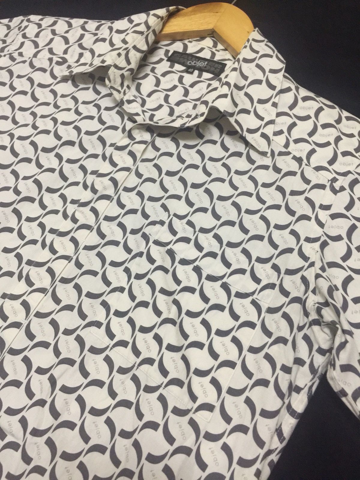 Gaultier Homme Objet JPG “Objet” All Over Print Shirt Size US M / EU 48-50 / 2 - 10 Thumbnail