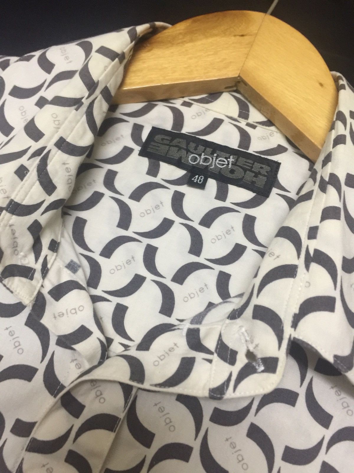 Gaultier Homme Objet JPG “Objet” All Over Print Shirt Size US M / EU 48-50 / 2 - 11 Thumbnail