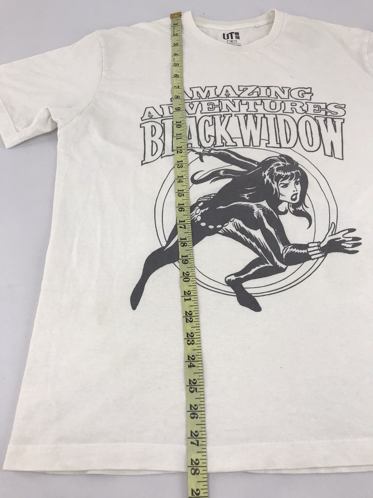 Marvel Comics Marvel Comic The Black Widow Superhero Character Tee Tshirt Size US L / EU 52-54 / 3 - 8 Thumbnail
