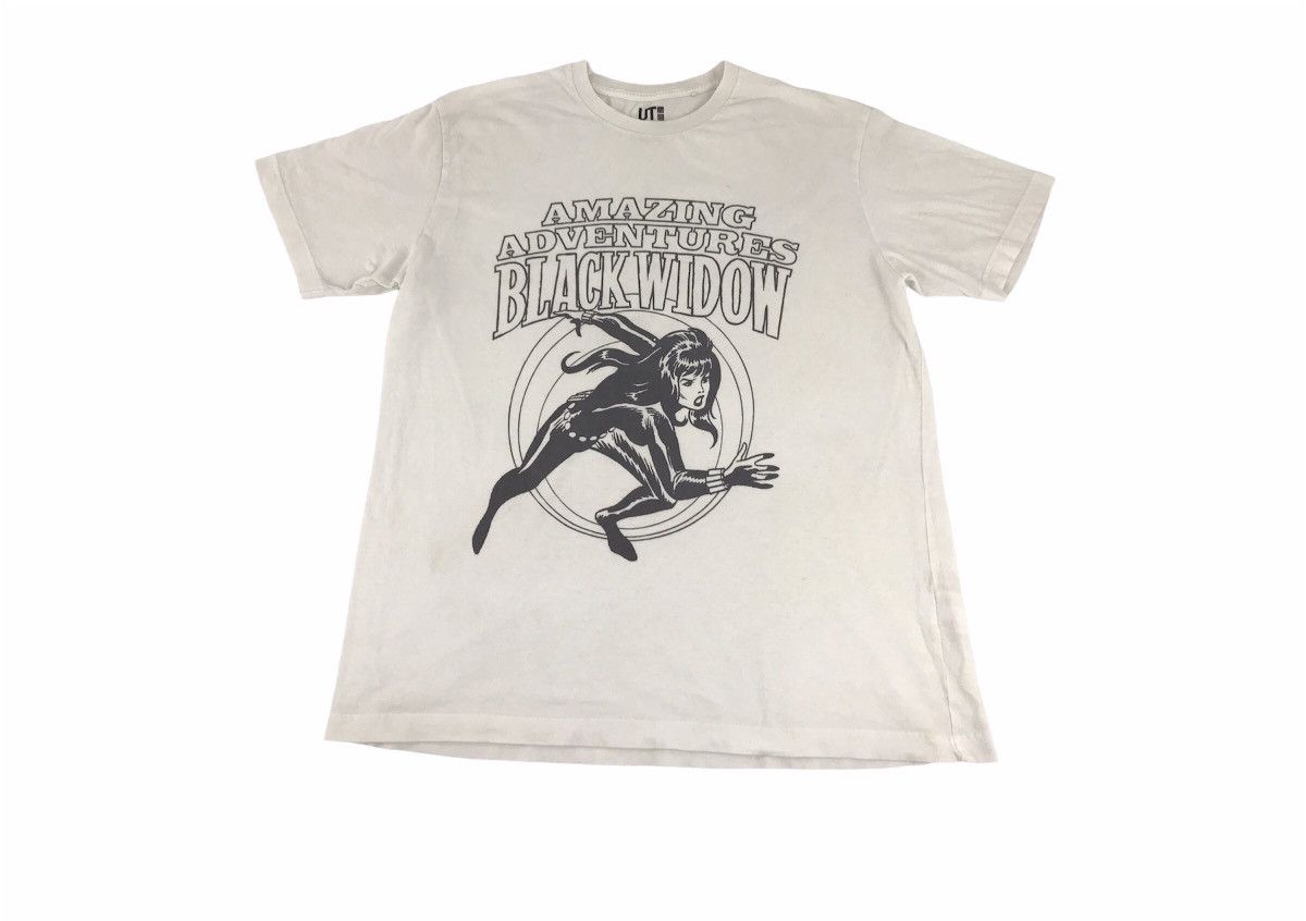 Marvel Comics Marvel Comic The Black Widow Superhero Character Tee Tshirt Size US L / EU 52-54 / 3 - 2 Thumbnail