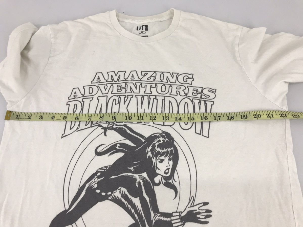 Marvel Comics Marvel Comic The Black Widow Superhero Character Tee Tshirt Size US L / EU 52-54 / 3 - 7 Thumbnail