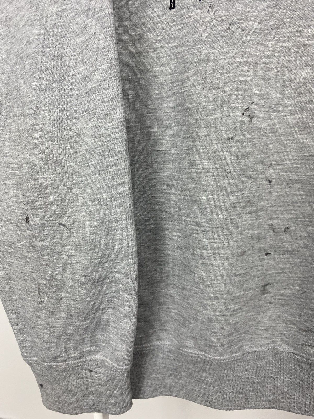 NBA New York Knicks vintage Puma grey sweatshirt NBA thrashed Size US M / EU 48-50 / 2 - 6 Thumbnail