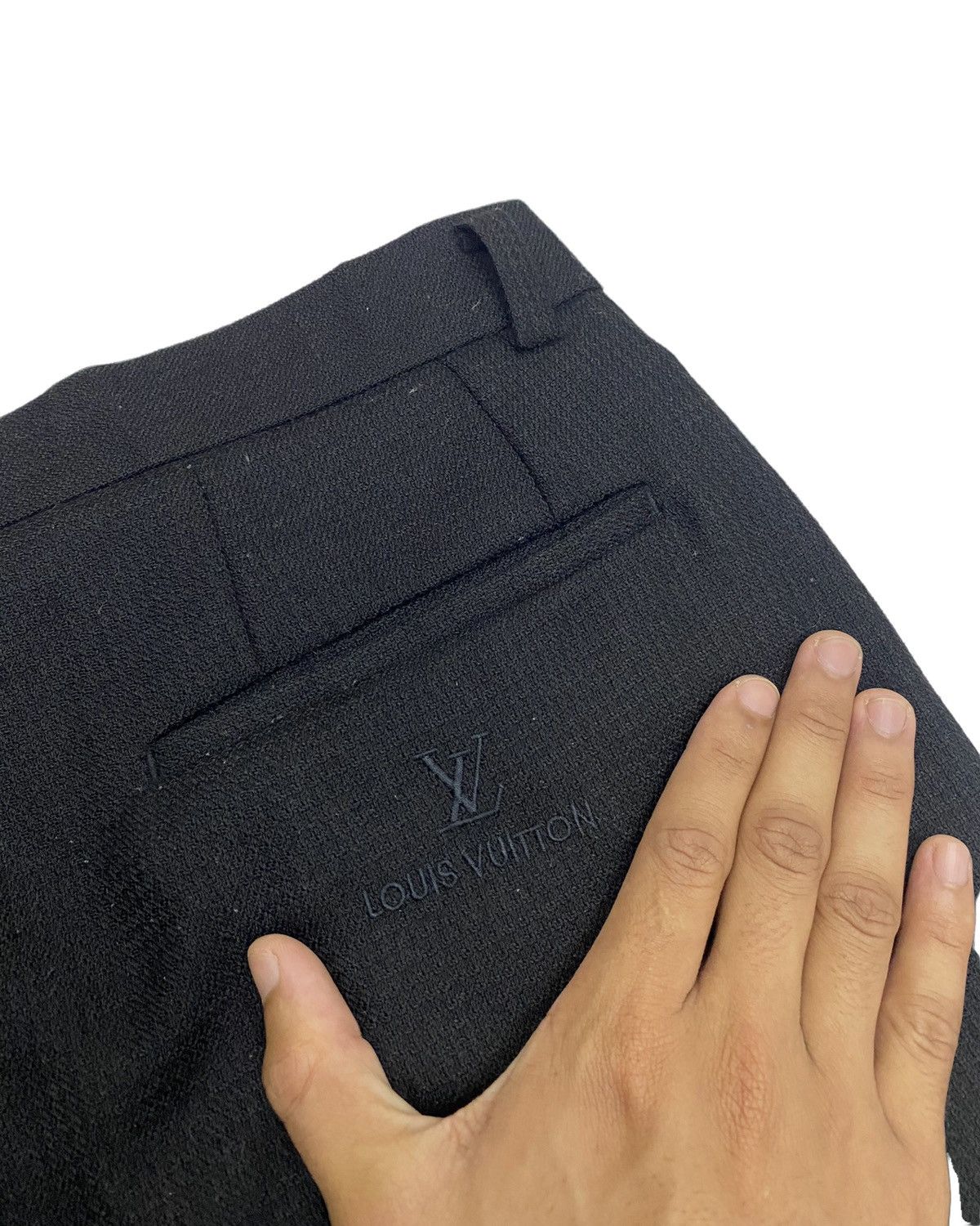 Designer × Vintage VINTAGE LOUIS VUITTON CLASSIC SS08 WOOL TROUSERS PANTS Size US 35 - 2 Thumbnail