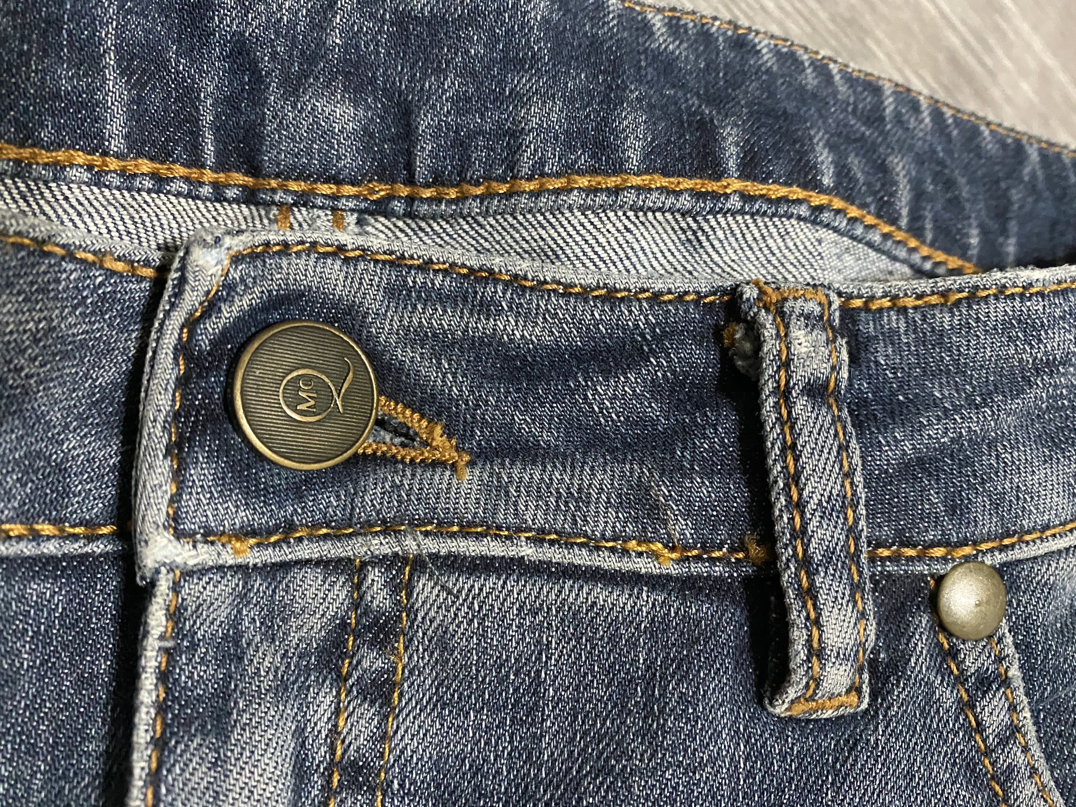 McQ Alexander McQueen Alexander Mcqueen Washed Jeans Denim Embroidered Vintage Size 27" / US 4 / IT 40 - 9 Thumbnail