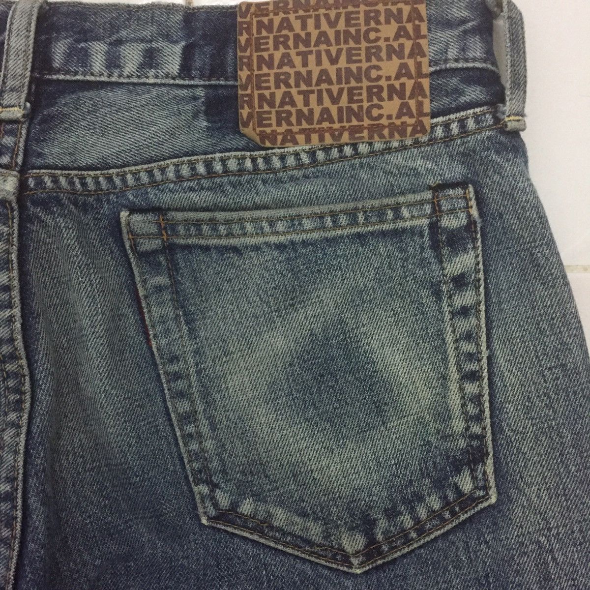 Japanese Brand Japanese jeans distressed patchwork denim Kurt cobain style Size US 32 / EU 48 - 9 Thumbnail