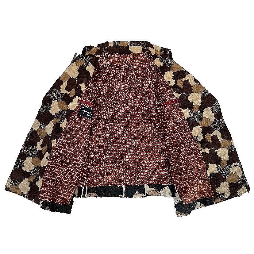 Number (N)ine × Takahiromiyashita The Soloist. NUMBER NINE 2003AW crying heart pactch work coat Size US L / EU 52-54 / 3 - 5 Thumbnail