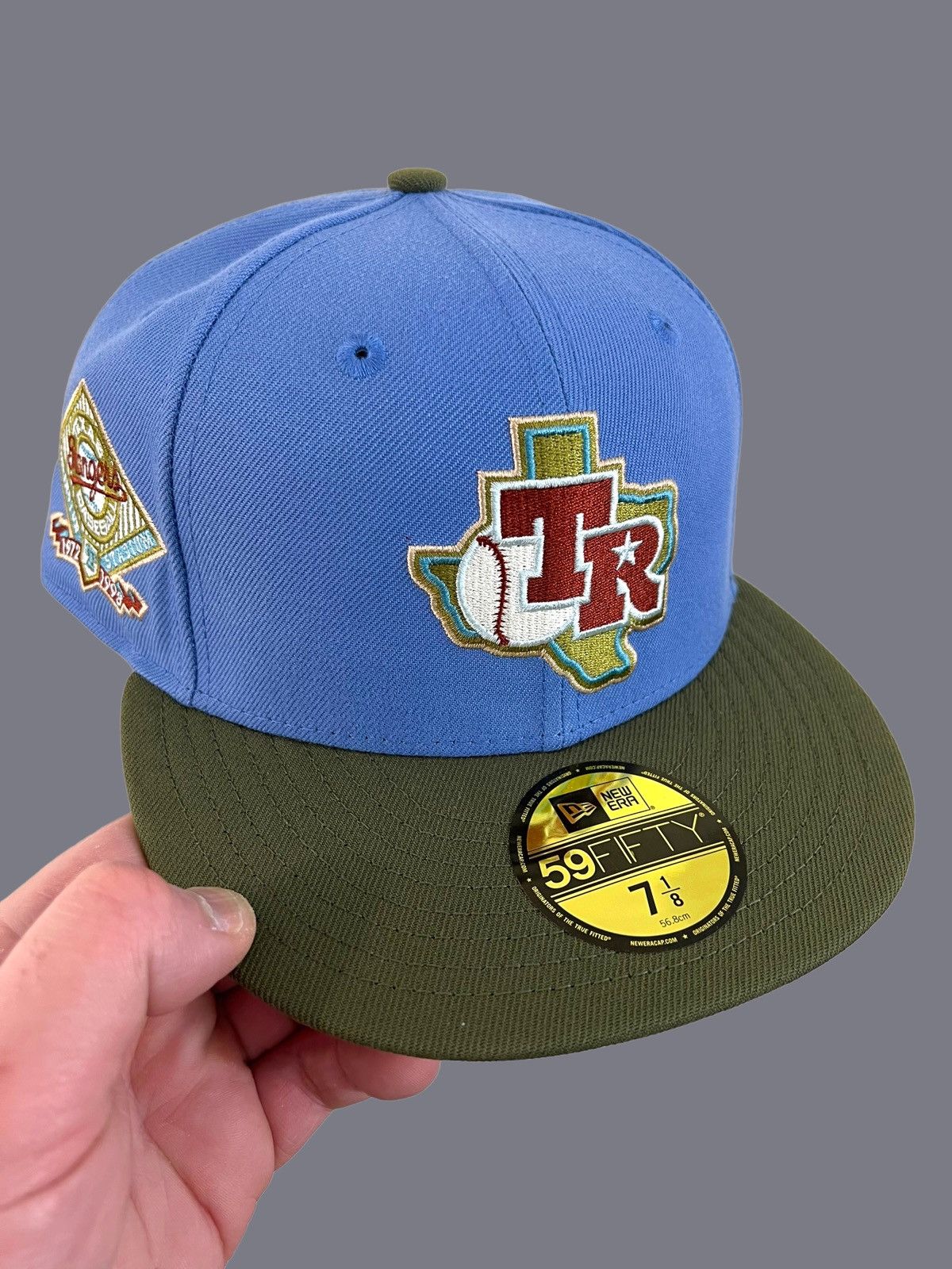 Hat Club × New Era 7 1/8 Hat Club Texas Rangers Great Outdoors New Era Fitted Size ONE SIZE - 1 Thumbnail