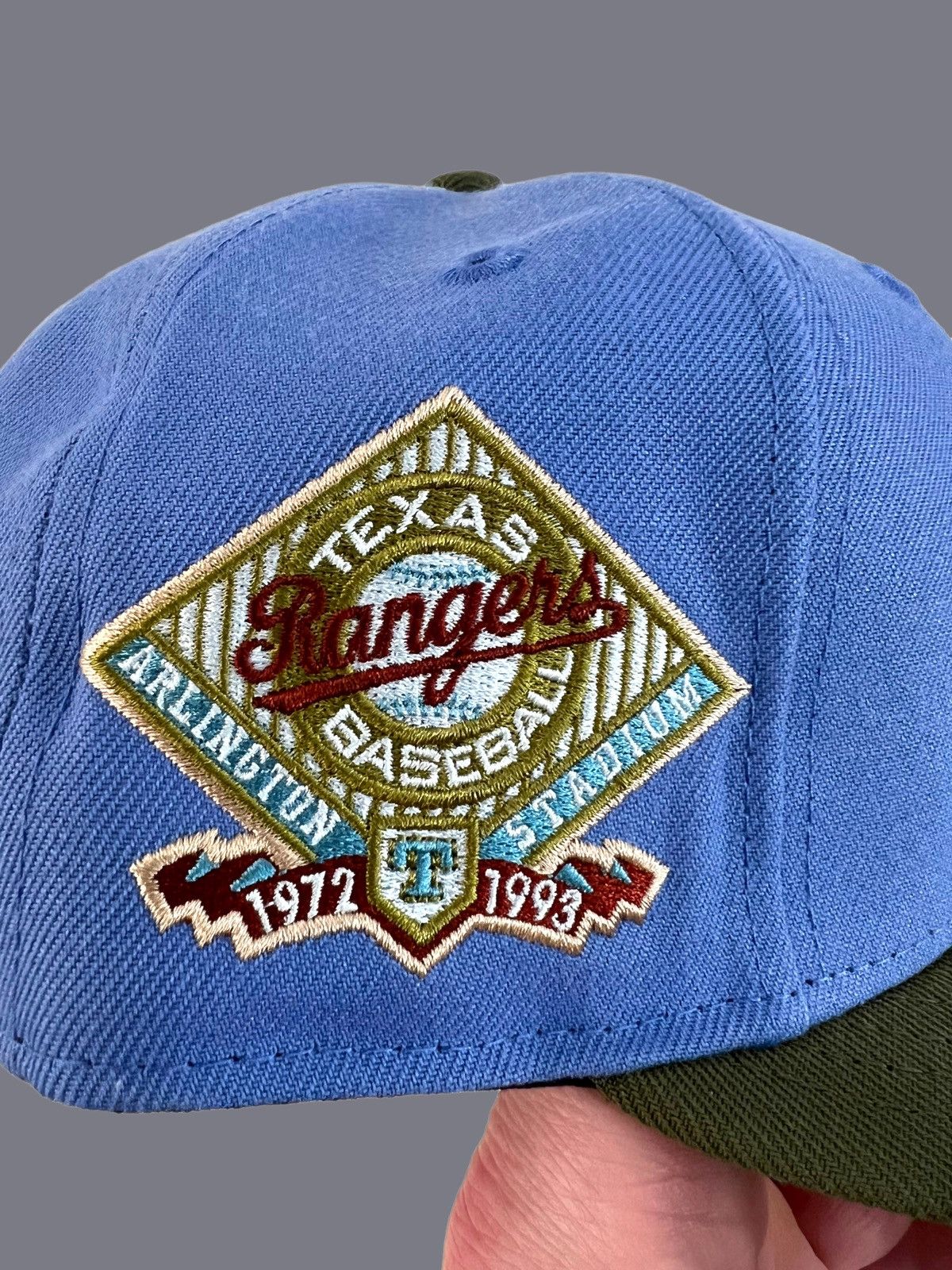 Hat Club × New Era 7 1/8 Hat Club Texas Rangers Great Outdoors New Era Fitted Size ONE SIZE - 4 Thumbnail