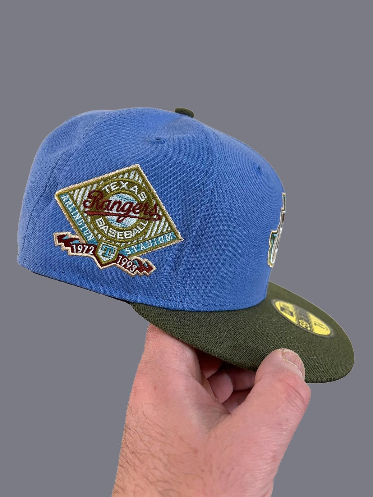 Hat Club × New Era 7 1/8 Hat Club Texas Rangers Great Outdoors New Era Fitted Size ONE SIZE - 3 Thumbnail