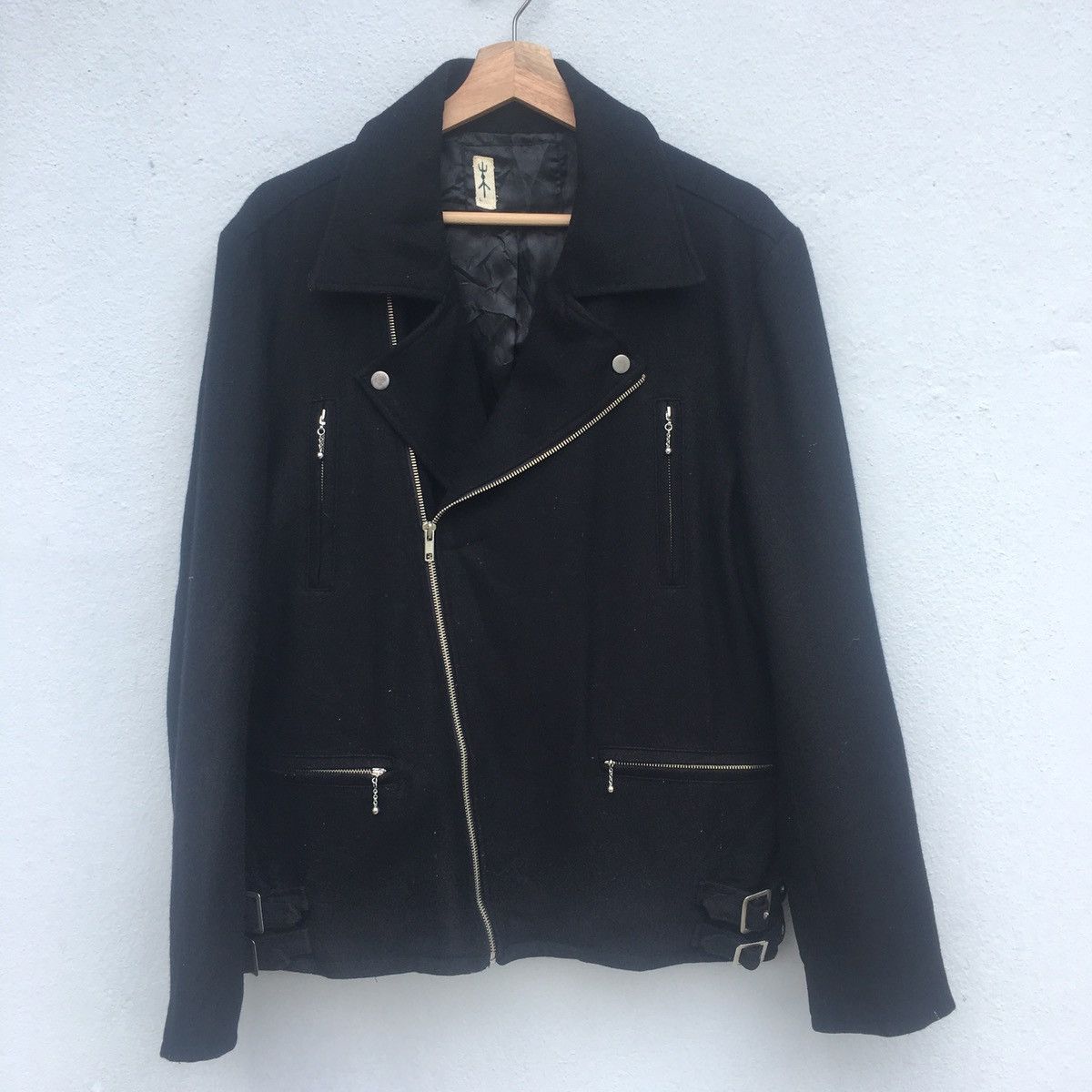 Japanese Brand Japanese Wool Rider Jacket Size US M / EU 48-50 / 2 - 2 Thumbnail