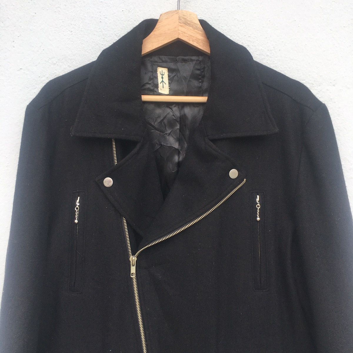 Japanese Brand Japanese Wool Rider Jacket Size US M / EU 48-50 / 2 - 5 Thumbnail
