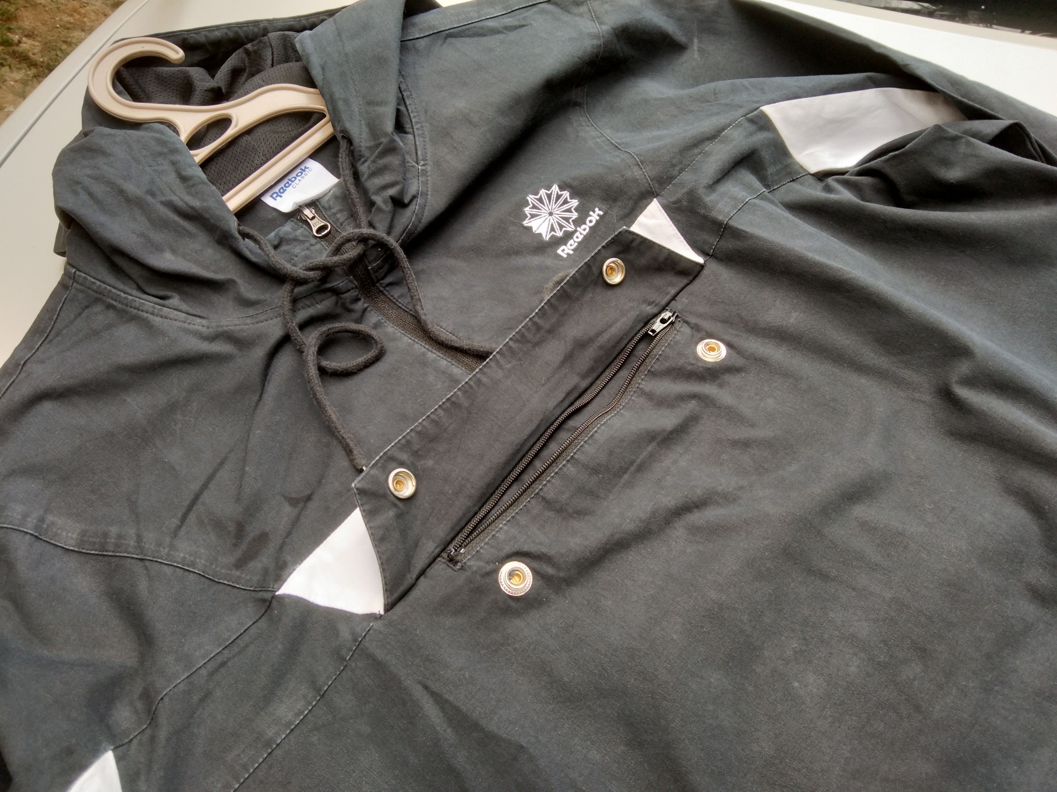 Reebok REEBOK ANORAK HOODIE JACKET PULL OVER Size US L / EU 52-54 / 3 - 7 Thumbnail