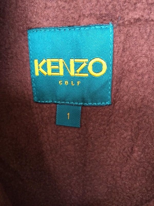 Kenzo 💥Vintage Kenzo Golf Hoodie Zipper Jacket Size US M / EU 48-50 / 2 - 9 Thumbnail