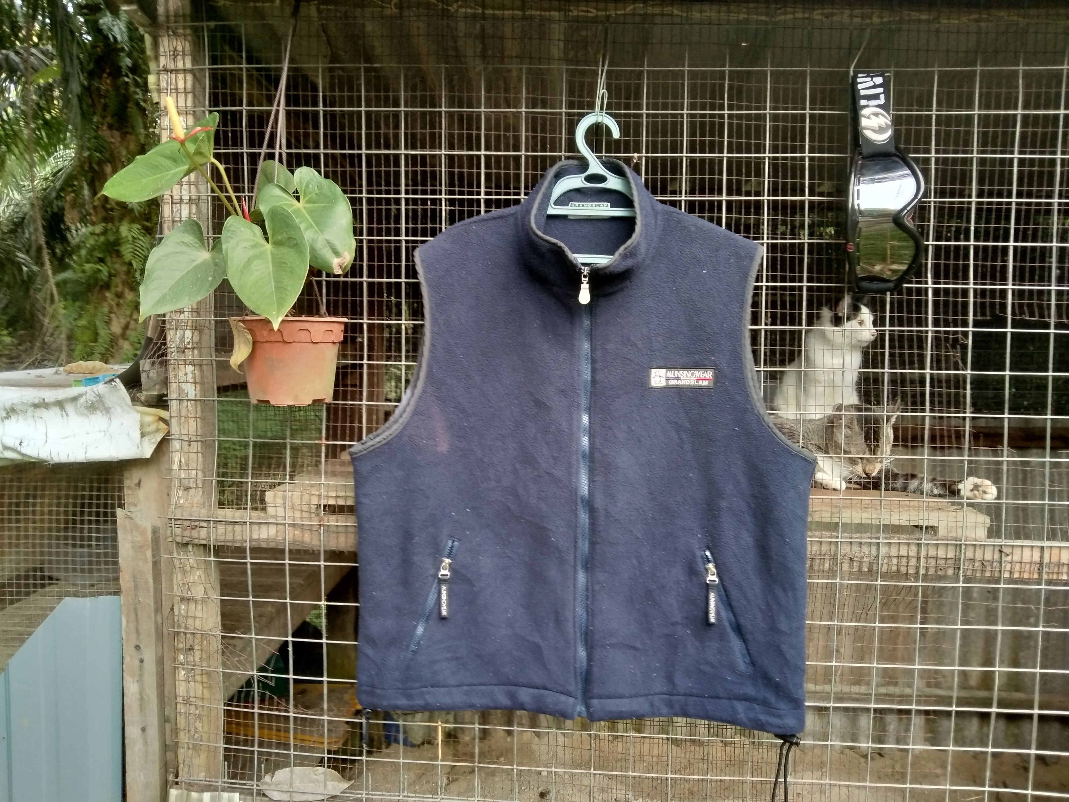 Grand Slam × Vintage VINTAGE JAPAN MUNSINGWEAR FLEECE VEST Size US L / EU 52-54 / 3 - 3 Thumbnail