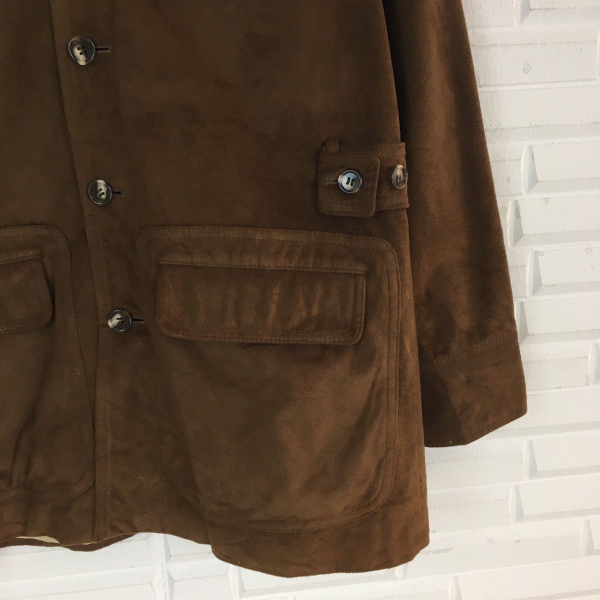 Japanese Brand Esquire Brown Suede Leather Jacket Size US M / EU 48-50 / 2 - 4 Thumbnail