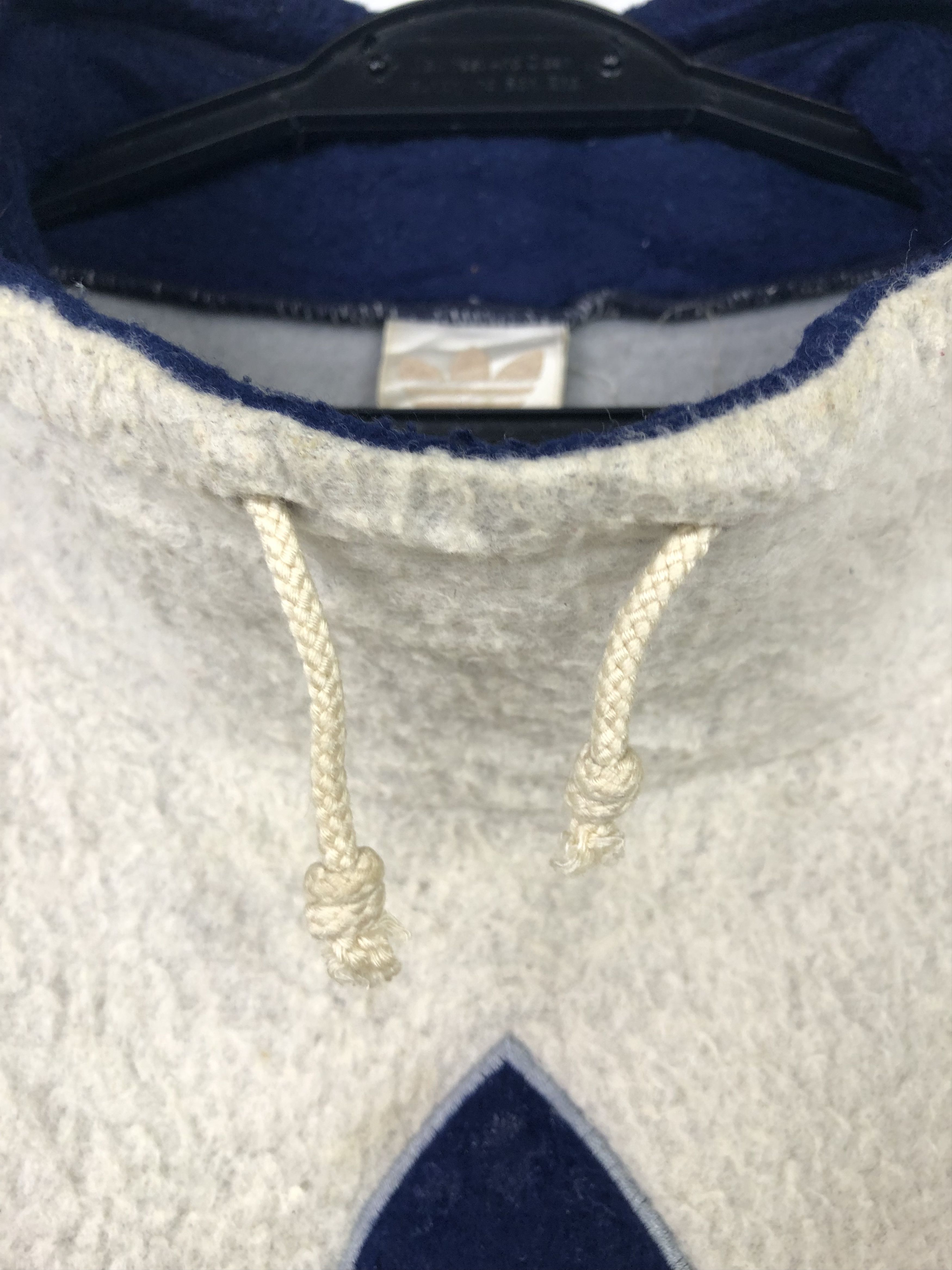 Adidas RARE🔥VTG 90’S ADIDAS SHERPA FLEECE TURTLE NECK PULLOVER Size US L / EU 52-54 / 3 - 7 Thumbnail