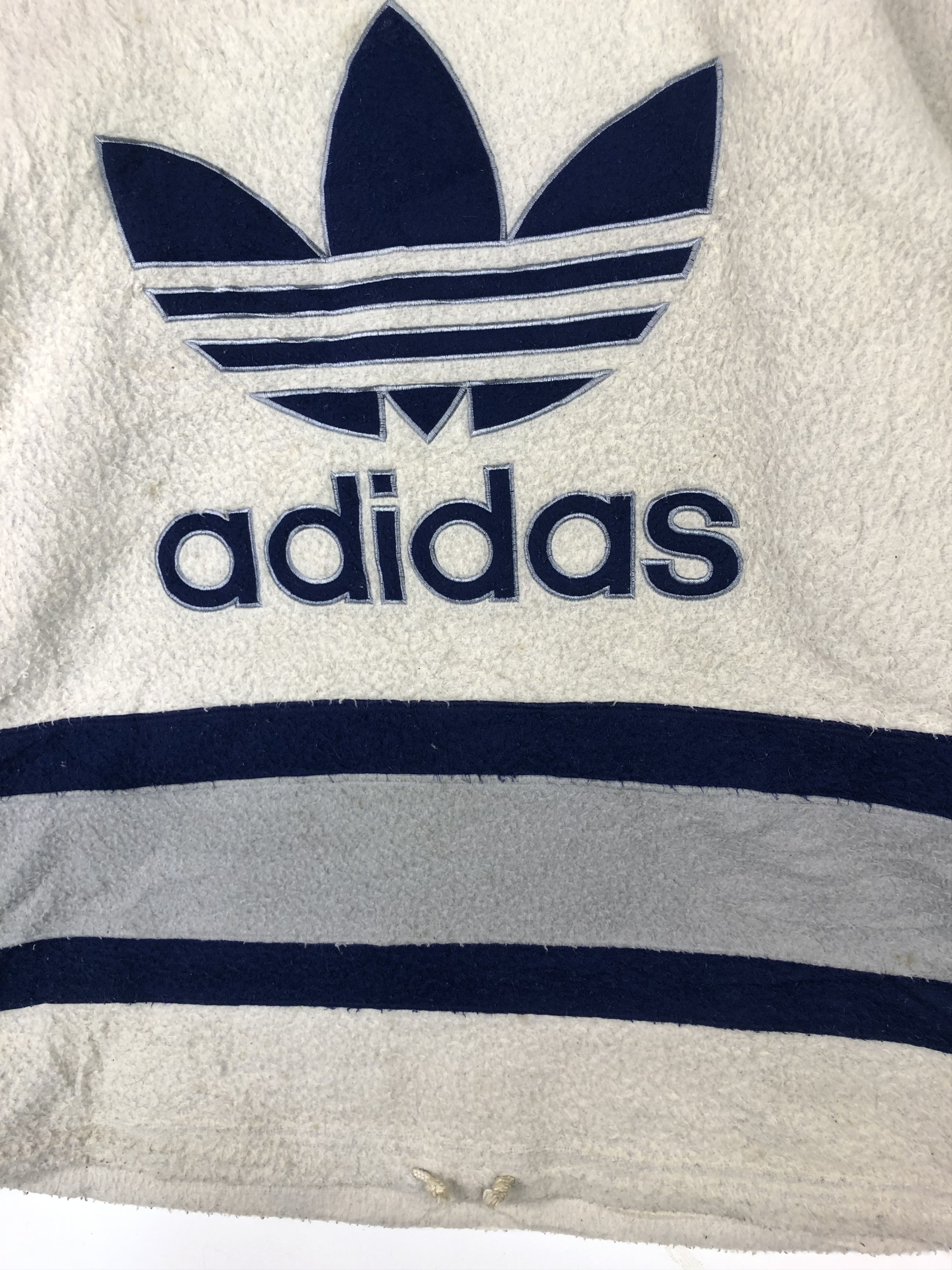 Adidas RARE🔥VTG 90’S ADIDAS SHERPA FLEECE TURTLE NECK PULLOVER Size US L / EU 52-54 / 3 - 5 Thumbnail