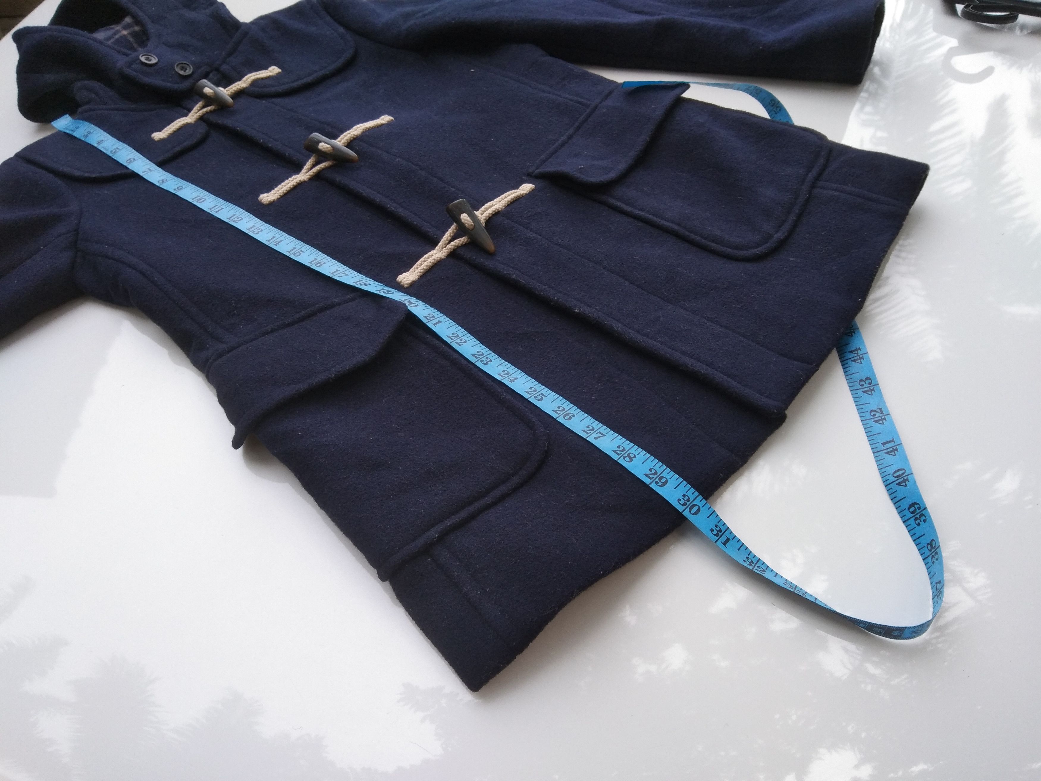 Japanese Brand × Uniqlo UNIQLO NAVY BLUE WOOL DUFFLE COAT Size US S / EU 44-46 / 1 - 13 Thumbnail