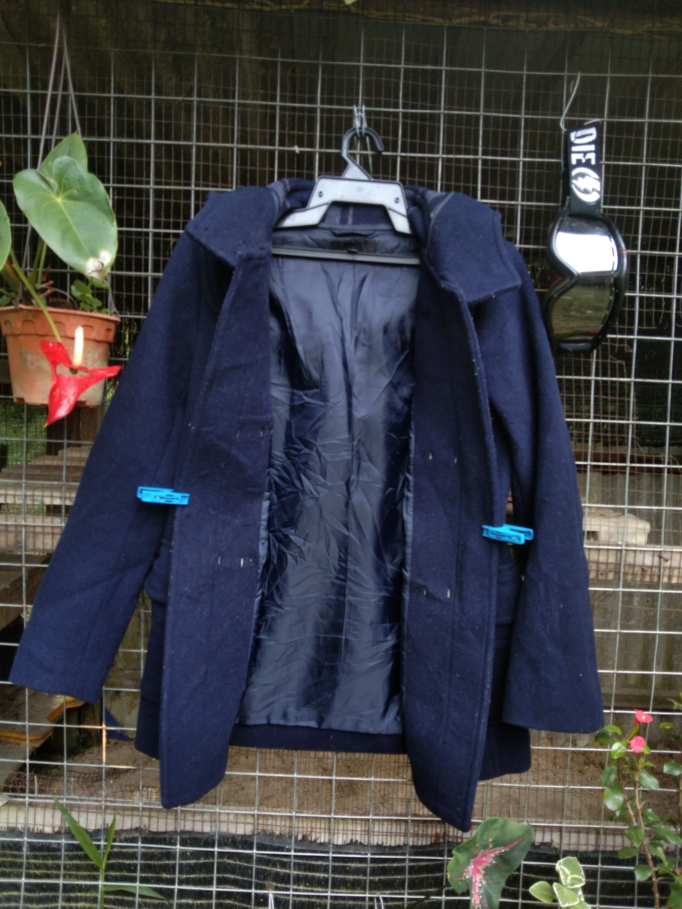 Japanese Brand × Uniqlo UNIQLO NAVY BLUE WOOL DUFFLE COAT Size US S / EU 44-46 / 1 - 10 Thumbnail