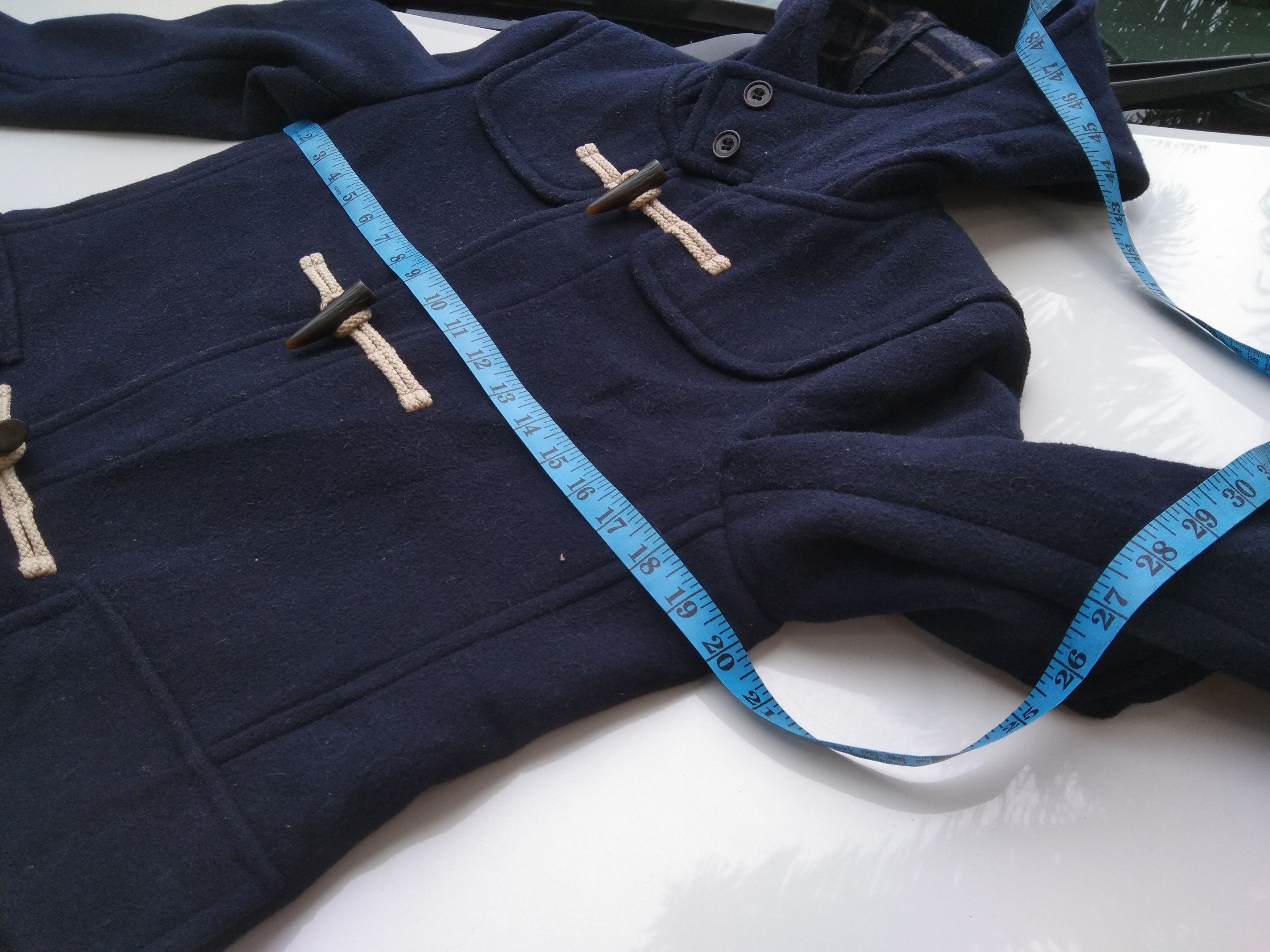 Japanese Brand × Uniqlo UNIQLO NAVY BLUE WOOL DUFFLE COAT Size US S / EU 44-46 / 1 - 14 Thumbnail