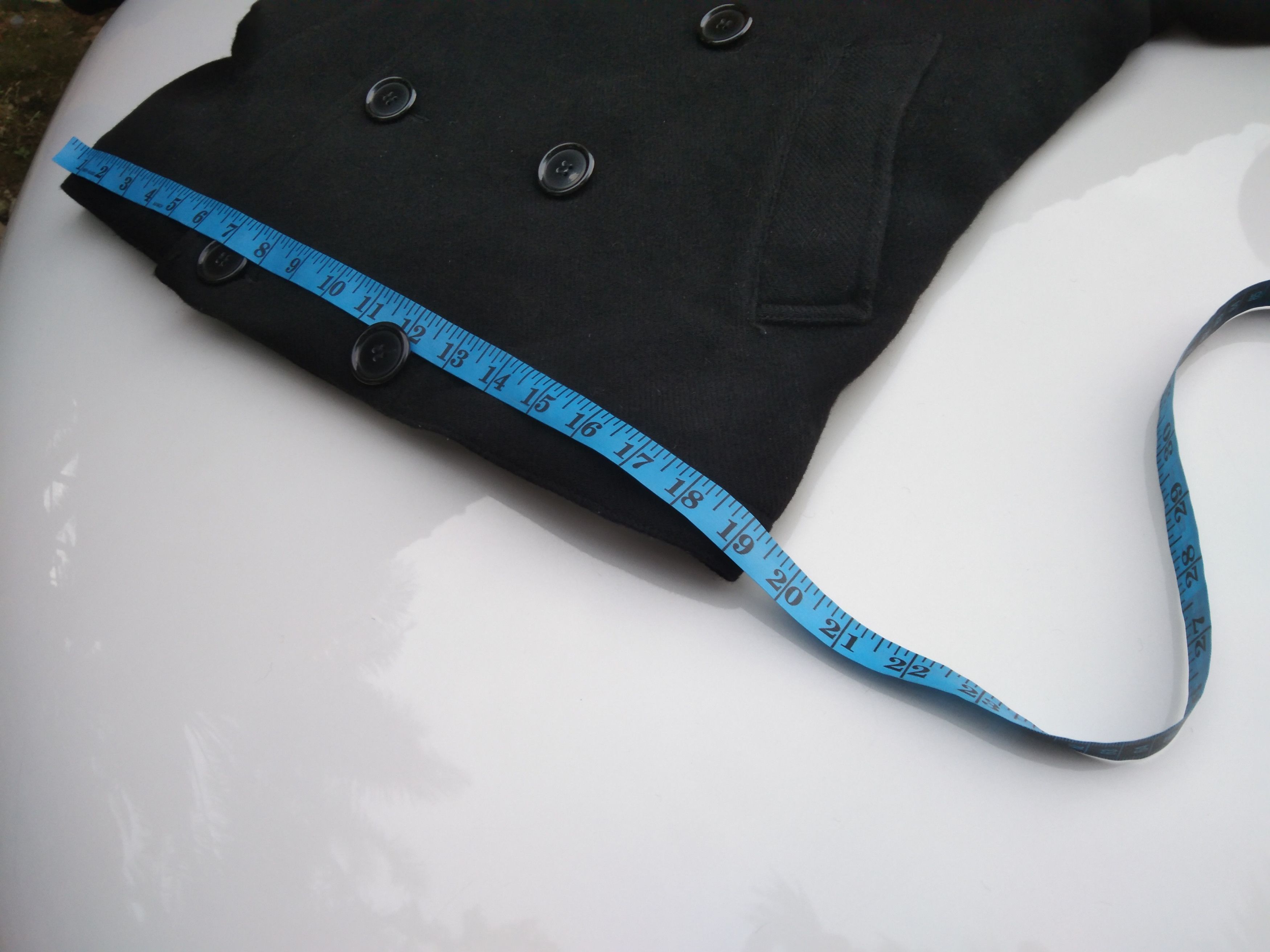 CABANE de ZUCCa × Issey Miyake CABANE DE ZUCCA DOUBLE BREAST WOOL