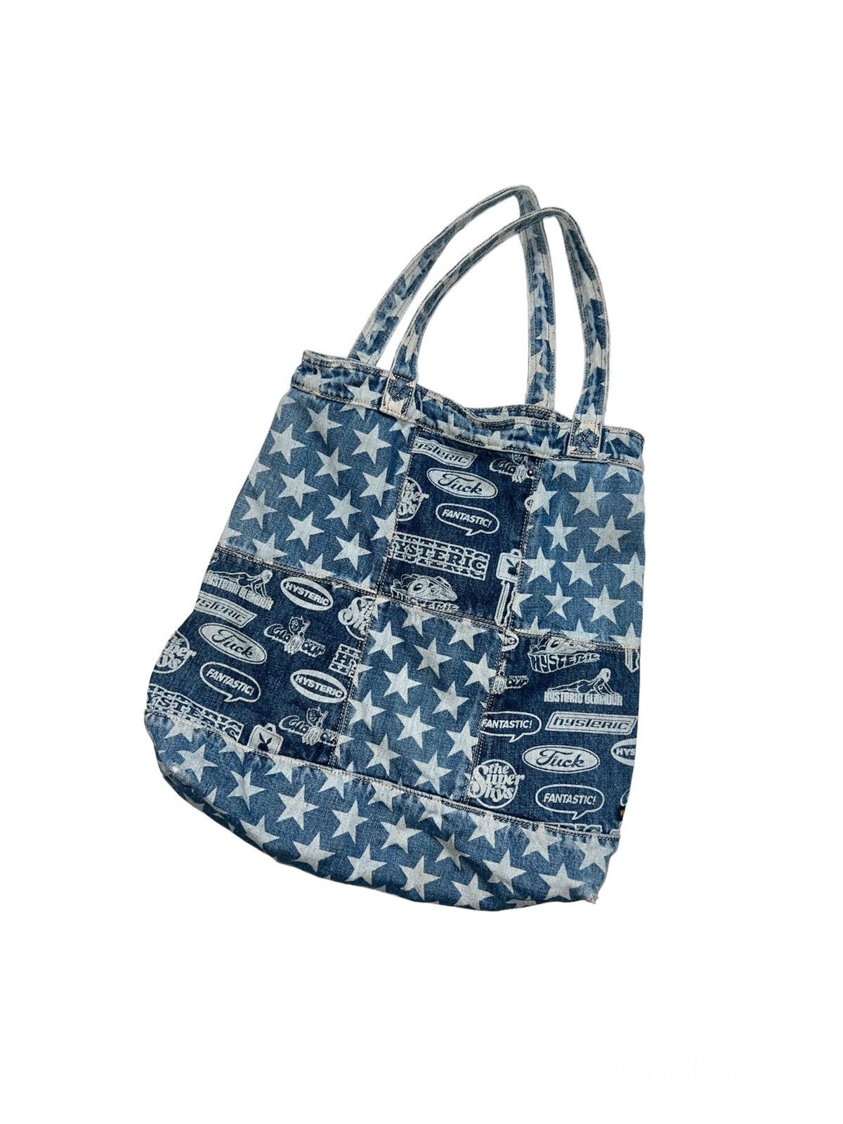 image of Vintage Hysteric Glamour x Playboy Denim Bag, Women's