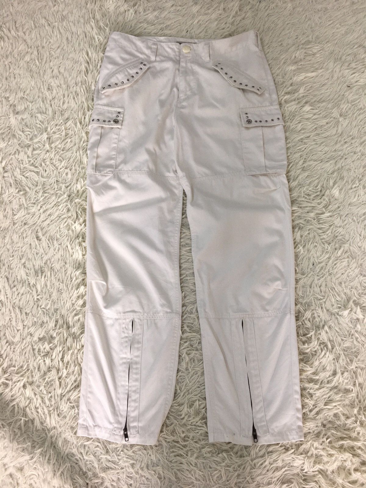 Michel Klein MK.MICHEL KLEIN HOMME SPIKE CARGO PANT Size US 31 - 3 Thumbnail