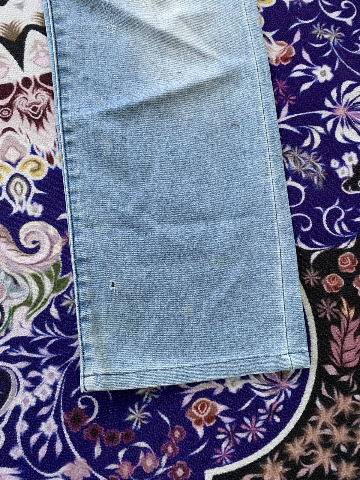 Levi's Vintage Clothing Levis 502 Faded Wash Denim Size US 35 - 2 Thumbnail